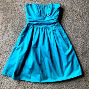 💙Caribbean Ocean Blue Formal Dress w/Pockets 💙